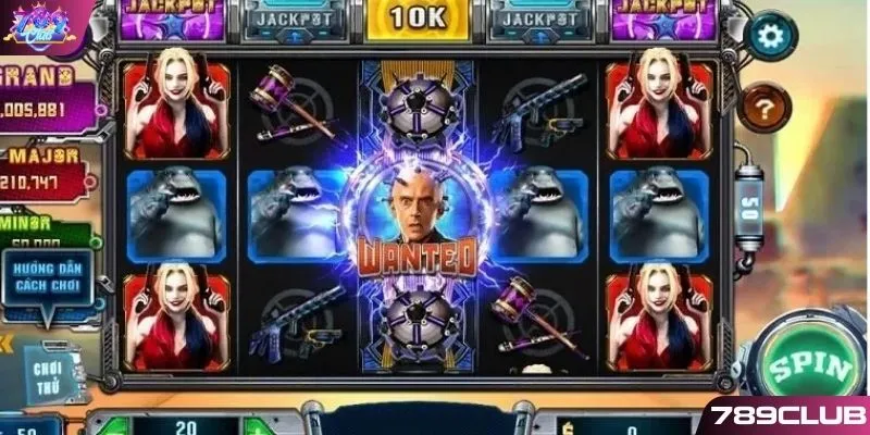 Hệ thống phòng game nổ hũ siêu anh hùng đa dạng 